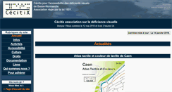 Desktop Screenshot of cecitix.fr