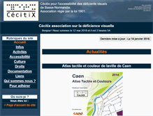 Tablet Screenshot of cecitix.fr